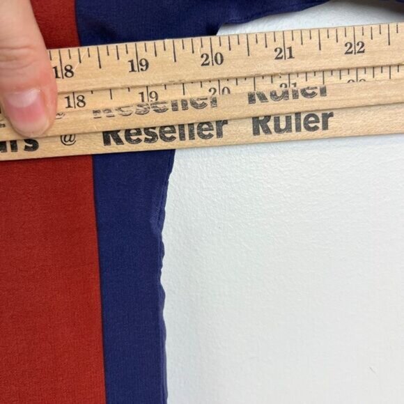 Kookai 100% Silk 40 US Large Multicolored Geometric Short Sleeve Shirt Dress - Picture 9 of 12